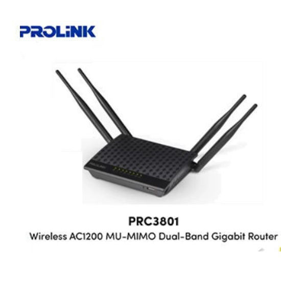 Picture of Wireless Router AC1200 (PRC 3801) Dual-band Gigabit AP/Router/Repeater
