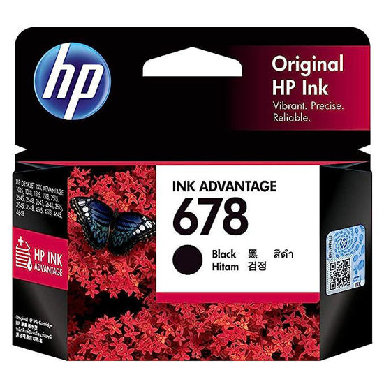 Picture of HP 678 Black Ink Cartridge (~150 Pages)